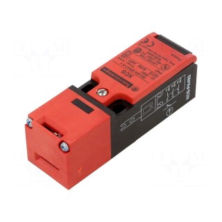 Safety switch: key operated | XCSPA | NC x2 + NO | Features: no key