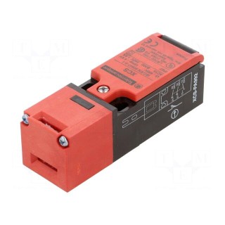 Safety switch: key operated | XCSPA | NC x2 + NO | Features: no key