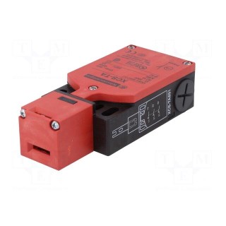 Safety switch: key operated | Series: XCSTA | Contacts: NC + NO x2