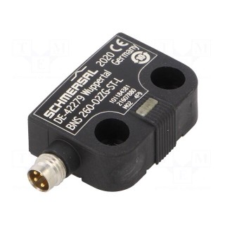 Safety switch: magnetic | BNS 260 | NC x2 | IP67 | Electr.connect: M8