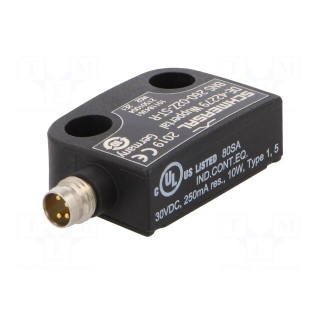 Safety switch: magnetic | BNS 260 | NC x2 | IP67 | Electr.connect: M8