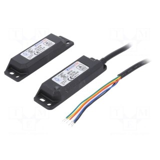 Safety switch: magnetic | F3S-TGR-N_C | NC x2 | IP69K | plastic | 0.2A