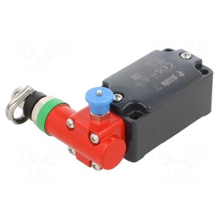 Safety switch: key operated | FD | Mat: metal | black,red