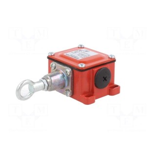 Safety switch: singlesided rope switch | NC + NO | SD | -30÷80°C