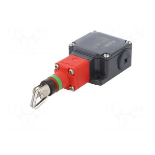 Safety switch: singlesided rope switch | NC x2 | FP | -25÷80°C | IP67