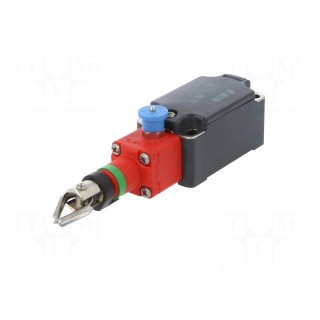 Safety switch: singlesided rope switch | NC x3 | FP | -25÷80°C | IP67