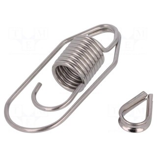 Spring with lug for rope tightening | FC/FD/FL/FP
