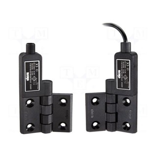 Safety switch: hinged | CFSQ | NC + NO | connector M12 | 190° | PIN: 4