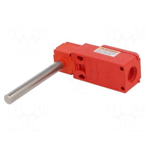 Safety switch: hinged | Series: ENSIGN | NC x2 | IP67 | -20÷80°C