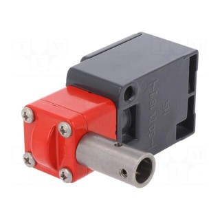 Safety switch: hinged | FC | NC x2 | IP67 | -25÷80°C | red,grey