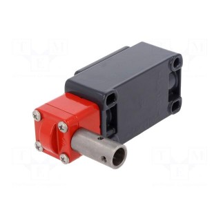 Safety switch: hinged | FD | NC + NO | IP67 | -25÷80°C | red,grey