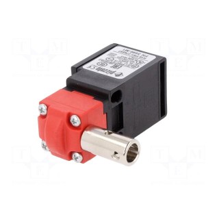 Safety switch: hinged | FK | NC x2 | IP67 | -25÷80°C | black,red