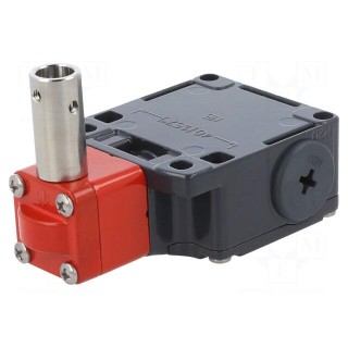 Safety switch: hinged | FL | NC x2 | IP67 | -25÷80°C | red,grey