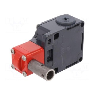 Safety switch: hinged | FL | NC x3 | IP67 | -25÷80°C | red,grey