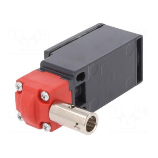 Safety switch: hinged | FM | NC + NO | IP67 | -25÷80°C | red,grey