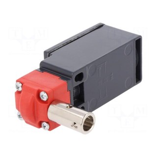 Safety switch: hinged | FM | NC + NO | IP67 | -25÷80°C | red,grey