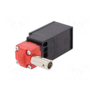Safety switch: hinged | FR | NC + NO | IP67 | -25÷80°C | black,red