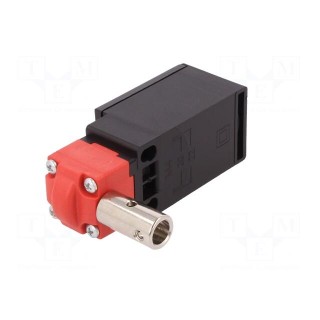 Safety switch: hinged | FR | NC x2 | IP67 | -25÷80°C | black,red