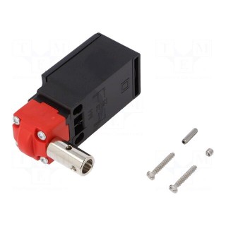 Safety switch: hinged | FR | NC x3 | IP67 | -25÷80°C | black,red
