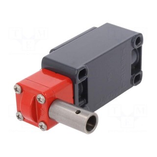 Safety switch: hinged | FD | NC x3 | IP67 | -25÷80°C | red,grey