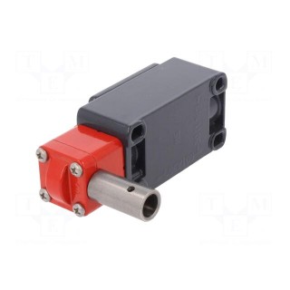 Safety switch: hinged | FD | NC x3 | IP67 | -25÷80°C | red,grey