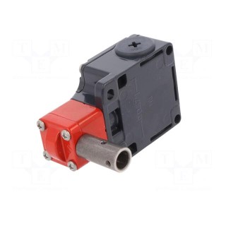 Safety switch: hinged | FL | NC x3 | IP67 | -25÷80°C | red,grey