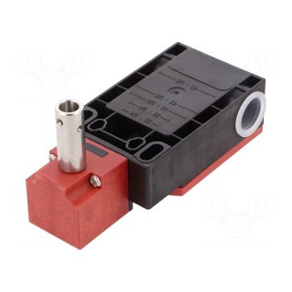 Safety switch: hinged | XCSTR | NC x2 + NO | IP67 | -25÷70°C | red
