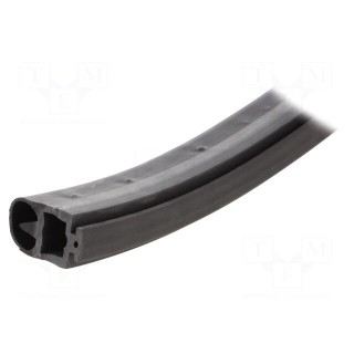 Heightened protection rubber strip | 230VAC | 24VDC | -20÷55°C