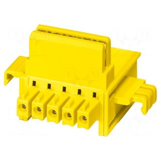 I/O connector | for DIN rail mounting | IP20