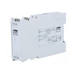 Module: control unit for protection rubber strip | 24VDC | IN: 1