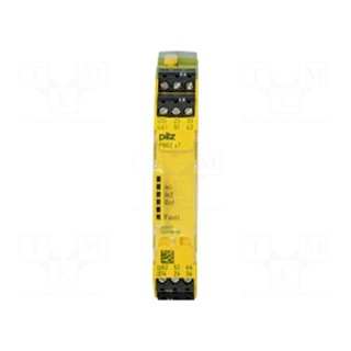 Module: extension | Series: PNOZ s7 | IN: 1 | OUT: 5 | Mounting: DIN | IP40