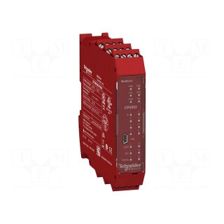 Module: safety controller | 24VDC | IN: 8 | OUT: 2 | -10÷55°C