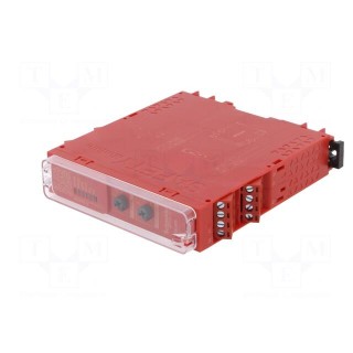 Module: safety relay | 24VAC | 24VDC | IN: 1 | for DIN rail mounting