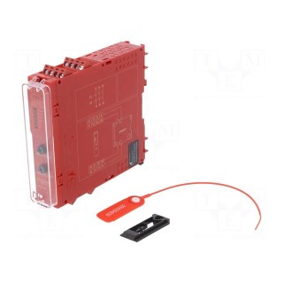 Module: safety relay | 24VAC | 24VDC | IN: 2 | for DIN rail mounting