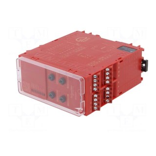 Module: safety relay | 24VAC | 24VDC | IN: 3 | for DIN rail mounting
