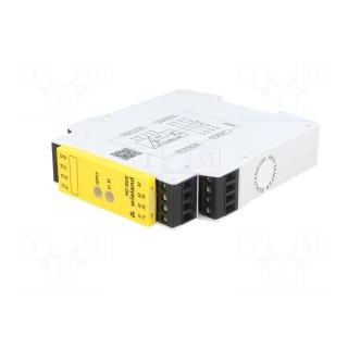 Module: safety relay | 24VDC | Contacts: NC + NO x3 | -25÷55°C