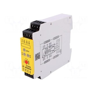 Module: safety relay | Contacts: NO x3 | Mounting: DIN | -25÷55°C