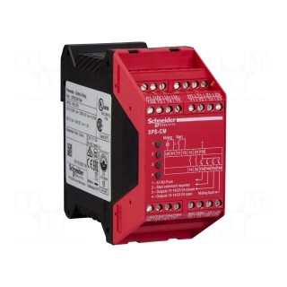 Module: safety relay | 24VDC | for DIN rail mounting | -25÷55°C