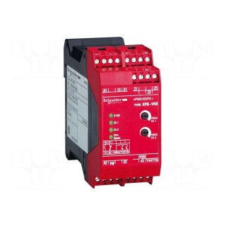 Module: safety relay | 24VDC | for DIN rail mounting | IP20