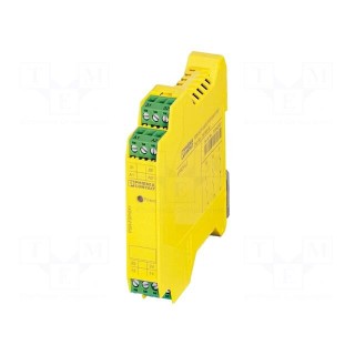 Module: safety relay | 24VDC | IN: 1 | for DIN rail mounting | IP20