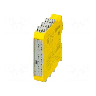 Module: safety relay | 24VDC | IN: 8 | for DIN rail mounting | IP20