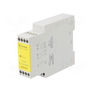 Module: safety relay | 7S | 110VDC | OUT: 4 | for DIN rail mounting