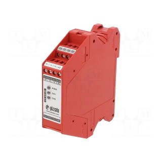 Module: safety relay | CS | 24VAC | 24VDC | for DIN rail mounting