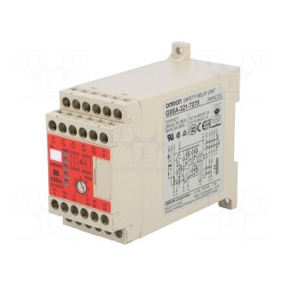 Module: safety relay | G9SA | 24VAC | 24VDC | IN: 2 | -20÷55°C | 0.5÷7.5s