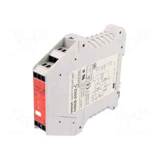 Module: safety relay | G9SB | 24VAC | 24VDC | IN: 2 | -25÷55°C