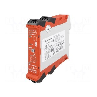 Module: safety relay | GSR | 24VAC | 24VDC | IN: 2 | OUT: 3 | -5÷55°C | IP40