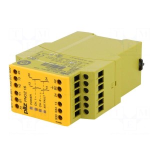 Module: safety relay | PNOZ 16 | 24VAC | Usup: 24VDC | Contacts: NO x2