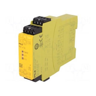 Module: safety relay | Series: PNOZ e1.1p | IN: 2 | OUT: 5 | -10÷55°C