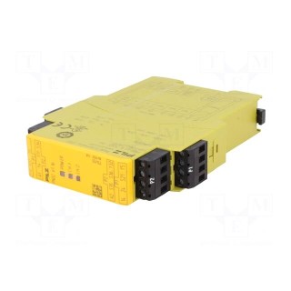 Module: safety relay | PNOZ e1.1p | Usup: 24VDC | IN: 2 | OUT: 5 | IP40