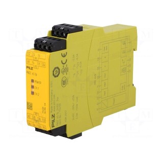 Module: safety relay | Series: PNOZ e3.1p | IN: 2 | OUT: 5 | -10÷55°C